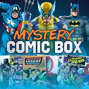 Marvel Mystery Comic Box - Blue and Yellow